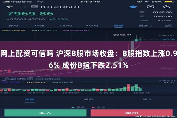 网上配资可信吗 沪深B股市场收盘：B股指数上涨0.96% 成份B指下跌2.51%