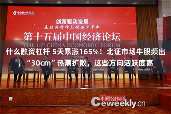 什么融资杠杆 5天暴涨165%！北证市场牛股频出，“30cm”热潮扩散，这些方向活跃度高